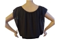 Preview: Oberteil mit überschnittenen Schultern, schwarz