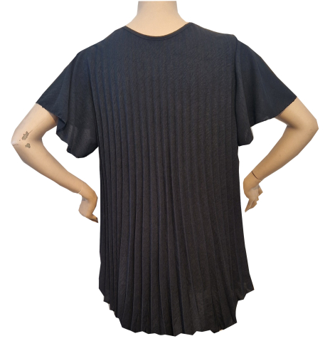 Preview: Oberteil, Pliseehänger mit Flügelärmeln